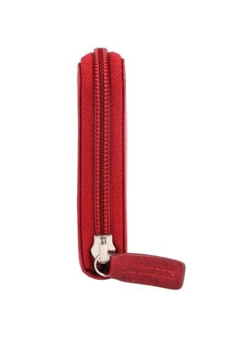 mano Donna Aurona Geldbörse RFID Leder 19 cm in rot