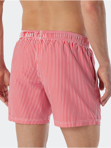 Schiesser Badeshorts Aqua Saltwater in rot