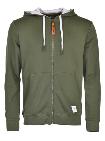 TOP GUN Sweatjacke TG22010 in oliv