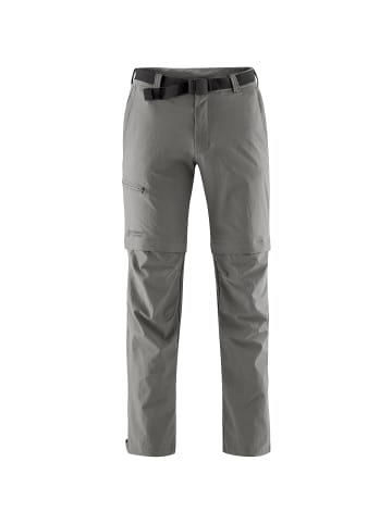 Maier Sports Zip-Hose Tajo in Hellgrau