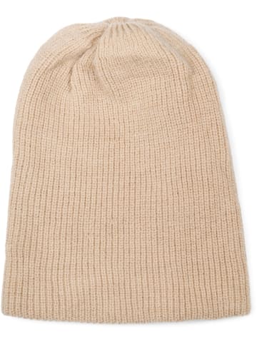 styleBREAKER Strickbeanie in Beige-Taupe