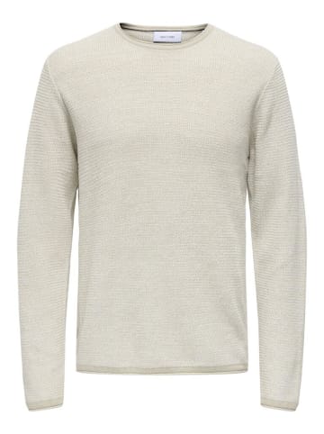Only&Sons Pullover in silver lining2