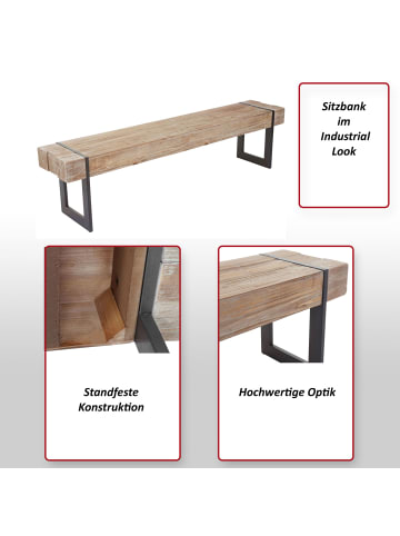 MCW Sitzbank A15, Naturfarben 195cm