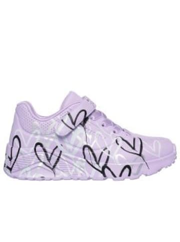 Skechers Schnürschuh in lila