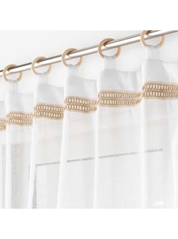 Douceur d’Intérieur Gardine in weiß