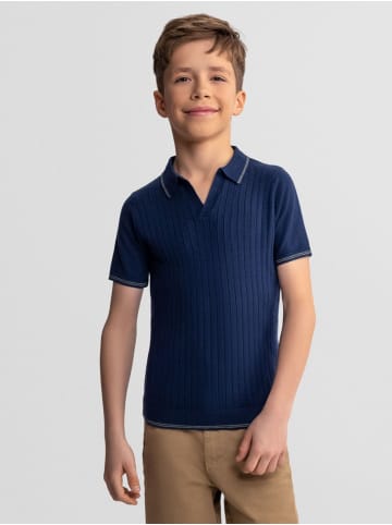 Minoti Poloshirt 29KNIT252 in dunkelblau