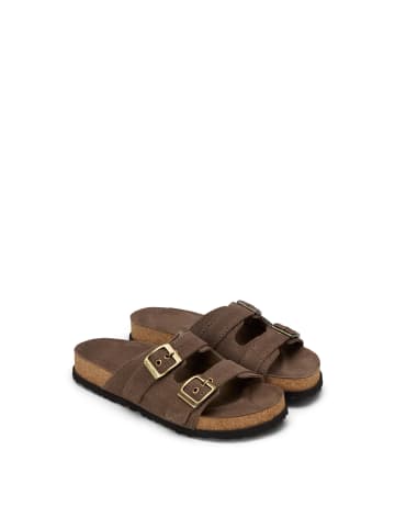 Marc O'Polo Pantolette Model Quinn in Faded Brown