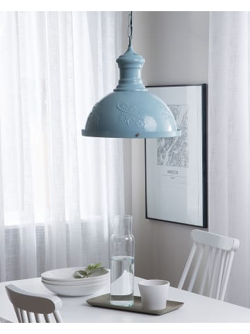 Beliani Pendelleuchten DIDESSA in Blau - (W) 32 x (H) 83 x (L) 32 cm