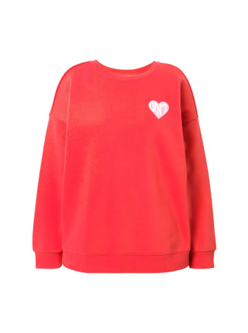 Studio Untold Sweatshirt in hibiskusrot