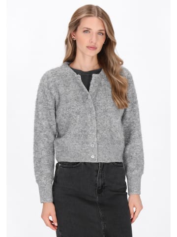DreiMaster Vintage Women Cardigan in grey melange