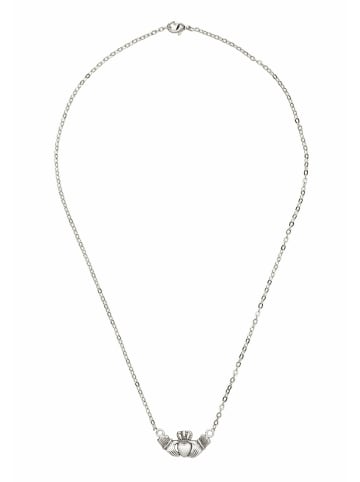 Gemshine Kette ohne Anhänger CLADDAGH in silver coloured