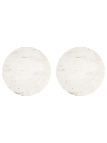 Butlers Marmorplatte MARBLE 2er-Set in Weiß