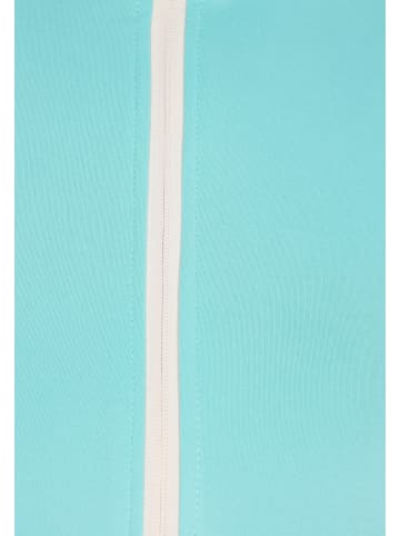Homebase Damen Jacke in Türkis Wollweiss