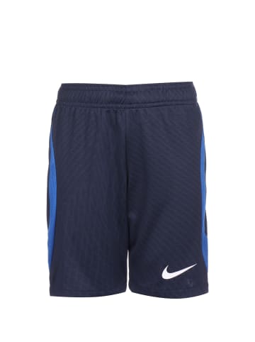 Nike Performance Trainingsshorts Dri-Fit Strike 23 in dunkelblau / weiß