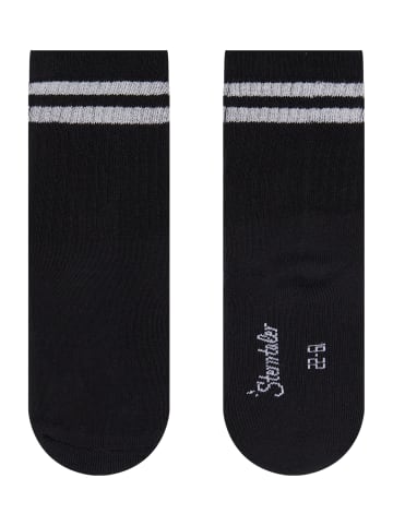 Sterntaler Active Socken Ringel 2er-Pack in schwarz