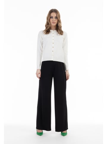 faina Damen Cardigan in Wollweiss