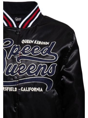 Queen Kerosin Queen Kerosin Collegejacke Speed Queens in schwarz