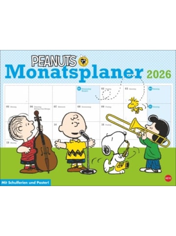 Heye Kalender Kalender - Peanuts Monatsplaner 2026