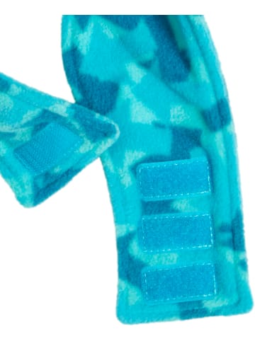 Playshoes Fleece-Stirnband Pfeile Camouflage in Petrol