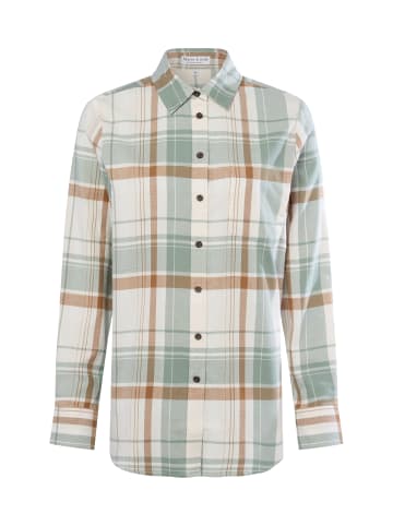 Marie Lund Bluse in mint weiß - 0074