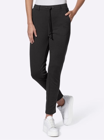 WITT WEIDEN Jerseyhose in schwarz