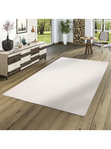 Snapstyle Hochflor-Teppich Luna in weiß