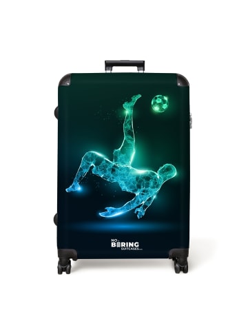 NoBoringSuitCases Suitcase, Koffer, Reisekoffer Fallrückzieher