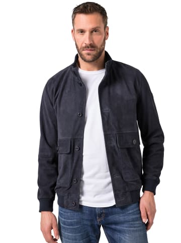 JP1880 Lederjacke in navy blau