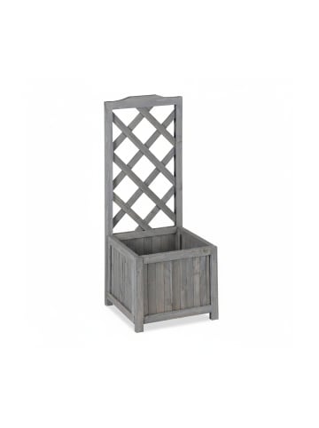relaxdays Rankkasten in Grau - (H)90 cm