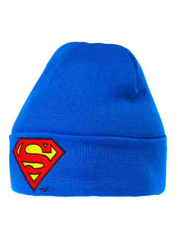 Logoshirt Beanie in blau