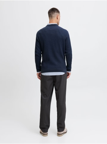 Jack & Jones Strickpullover in Dark Navy