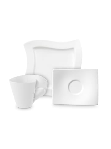 Villeroy & Boch 12er Set Kaffee Set NewWave in weiß