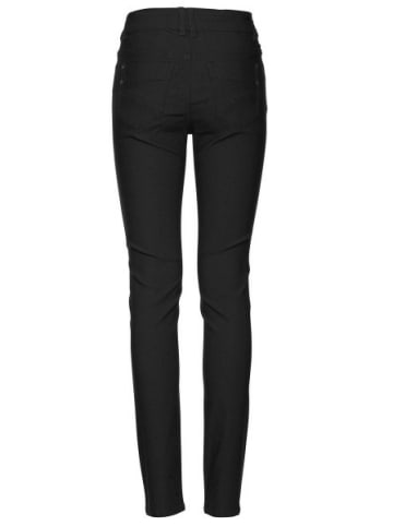 Fransa Slim Fit Jeans für Damen in schwarz