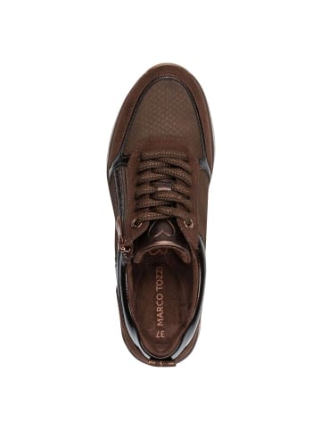 Marco Tozzi Sneaker in CHOCO COMB