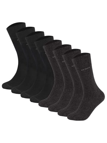 camano Socken 8er Pack in Schwarz/Anthrazit