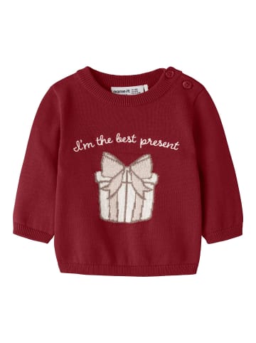 name it Pullover in Red Dahlia1