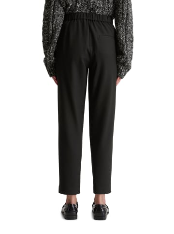 Marc O'Polo Flanellhose regular in Schwarz