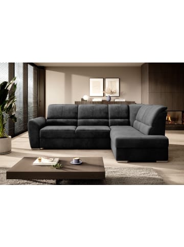 MF Design Silver Recamiere Rechts in Asphalt -  (L) 270 x (B) 270 x (H) 93 cm