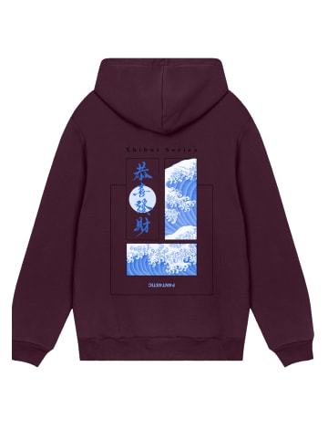 F4NT4STIC Hoodie Shibui Series Japan Streetstyle in maroon