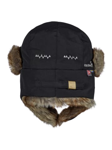 Isbjörn of Sweden KIDS SQUIRREL WINTER CAP in Schwarz