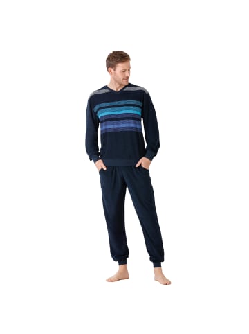 hajo Pyjama in Blau