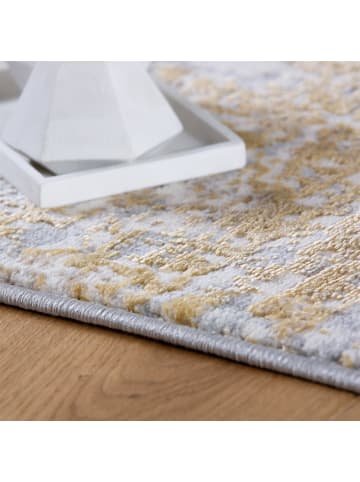 obsession Wohnzimmer Teppich – Webteppich Sail 700 in gelb - rechteckig