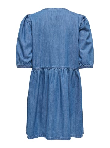 ONLY Jeanskleid in Medium Blue Denim