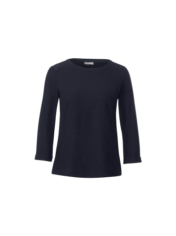 Street One Langarmshirt in deep blue