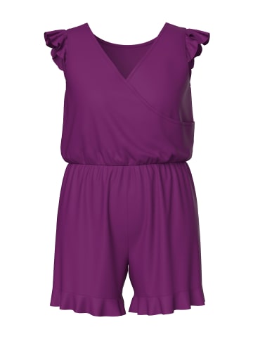 Ulla Popken Badeanzug in beerenpink