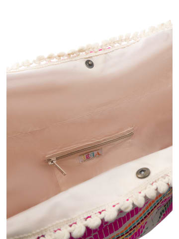 IZIA Shopping Bag in Pink Mehrfarbig