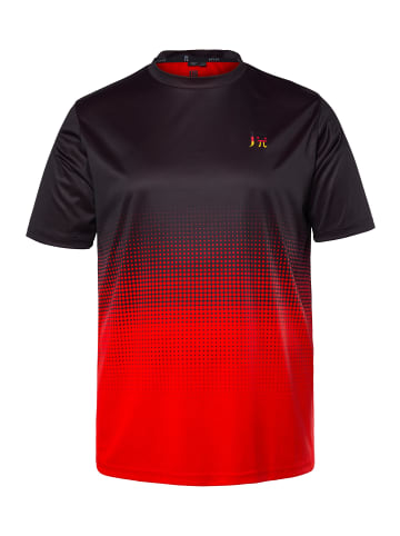 JP1880 Kurzarm T-Shirt in schwarz
