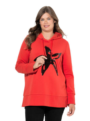 LAURASØN Sweatshirt in rot