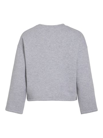 Vila Sweatshirt in Light Grey Melange