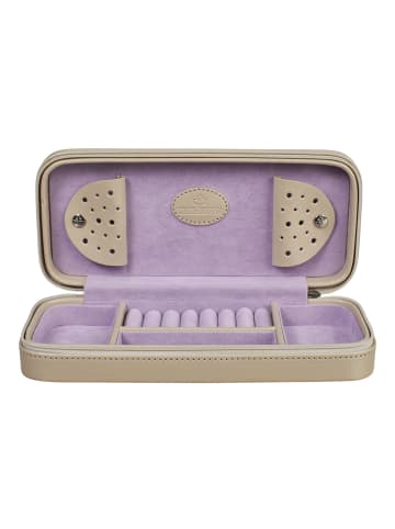 Windrose Merino Schmuckkasten 23 cm in beige